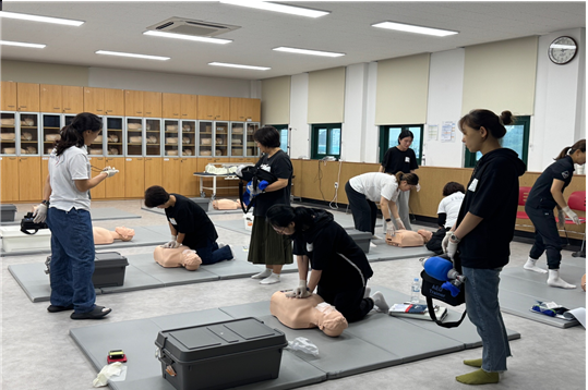 [RISE사업] ‘한국형기본소생술’ 과정 운영에 대한 2번째 이미지입니다.